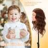 Mannequin Head with 100% Real Human Hair Cosmetology Training Doll