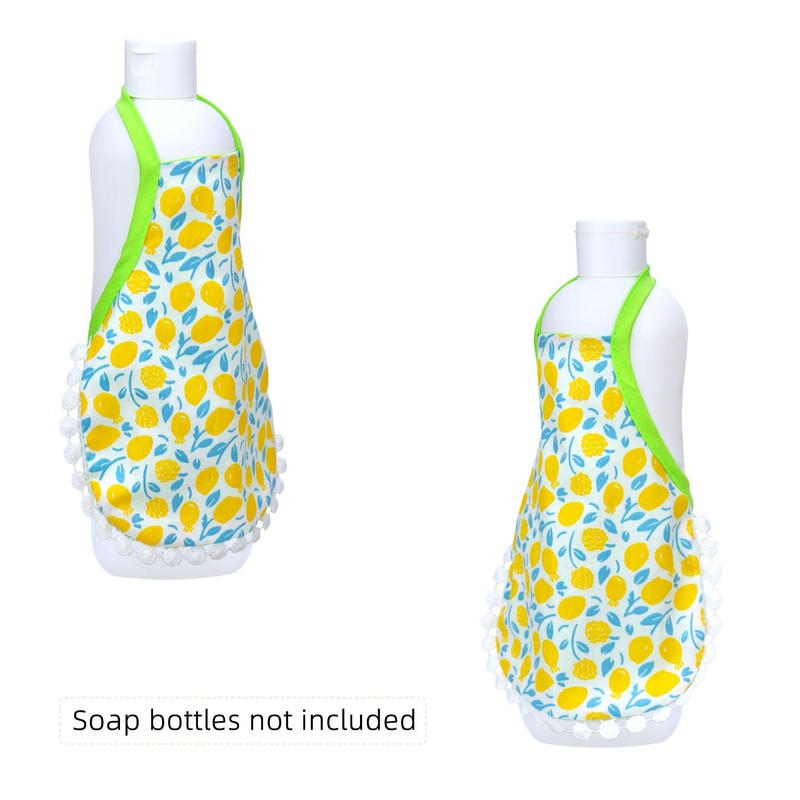 Pranovo 2Pcs Dish Soap Bottle Aprons - Decorative, Cute Kitchen