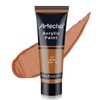Artecho Brown Acrylic Paint (120ml / 4.05oz) Tubes, Art Craft