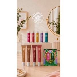 5 Pack Bálsamo Labial Dr. Akermans Frutas 4.5g Natural                                                                                                
