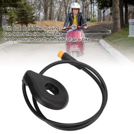 Bike Pedal Assist Sensor, Multifunctional 12 Magnets Dual Hall Electric Bicycle Pedal Sensor for Electric Bikes, Electric Bicycle Assistant Speeds Sensor PAS System Bike Cycling Accessories