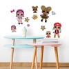 L.O.L. Surprise! RoomMates RMK3888SCS Peel and Stick Wall Decals