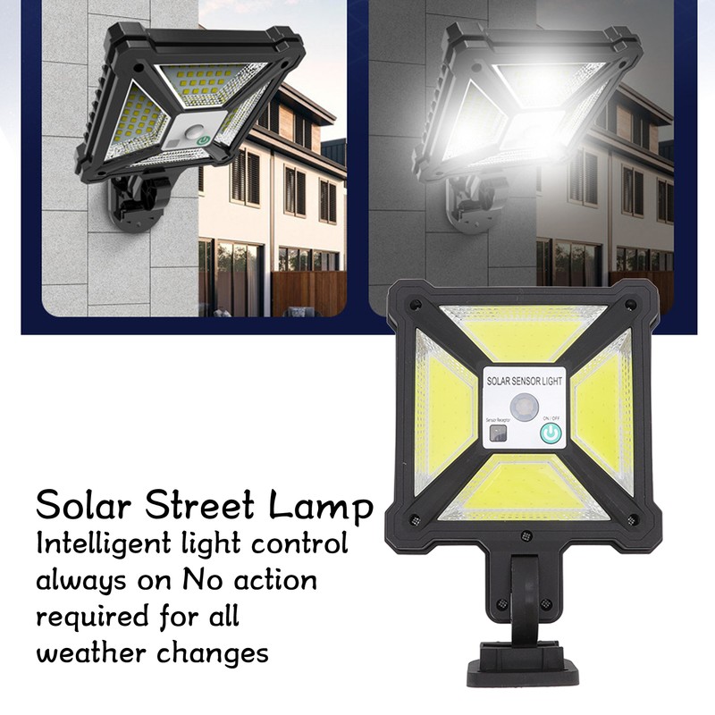 Solar Street Light 4 COB Motion Sensor IP65 Waterproof 3