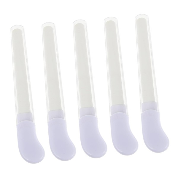 VICASKY 5pcs Nail Art Files Ceramic Nail Files and Efficient