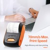Receipt Printer Portable 58mm Mobile Thermal Printer Wireless BT Mini