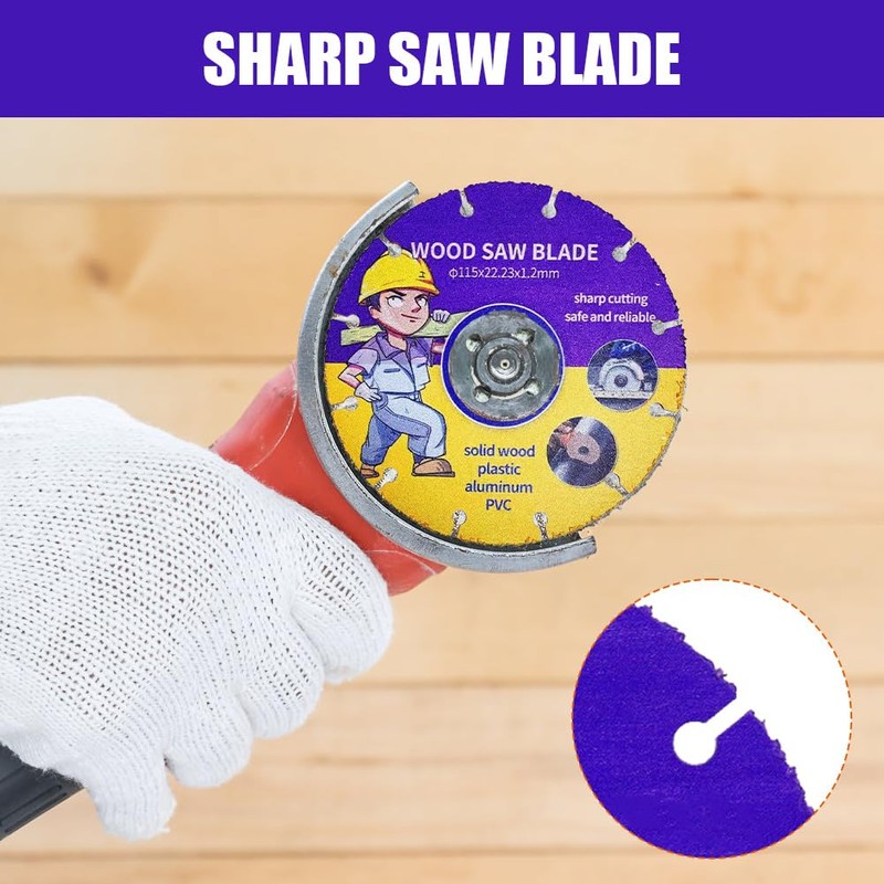 2 x Cutting Discs 115 mm Angle Grinder, Flex Disc