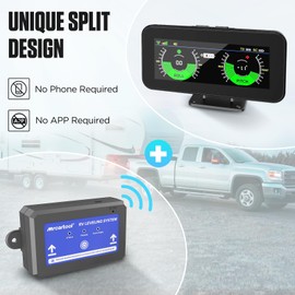 BELEY Rv Leveling System, Camper Must Haves No App & Phone Required Smart Wireless Leveler for Travel Trailer Level Accessories