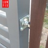 Gate Hinge Adjustable Galvanised Gate Hinges with Mounting Plate 80
