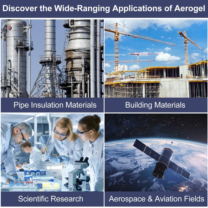 Aerogel, Ultra-Light Silica Aerogel Block, Nano Aerogel Super Insulation Material