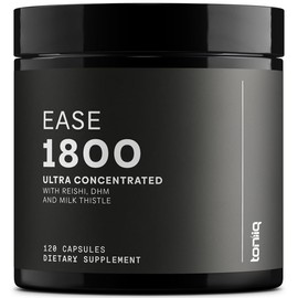 Toniiq Ease with DHM - Full Liver Support for a Night Out - 120 Capsules - 50x Super Concentrated Extract