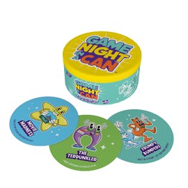 Game Night in a Can, Over 30 Hilarious and Creative Minigames, Ideal for Game Nights and Parties, Adult Party Games, for 3+ Players, Ages 14+