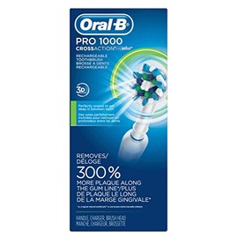 Oral-B Toothbrush Pro 1000 Cross Action Rechargeable (3 Pack)