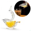 1Pc Manual Lemon Squeezer,Portable Clear Bird Lemon Squeezer,Acrylic Clip Orange