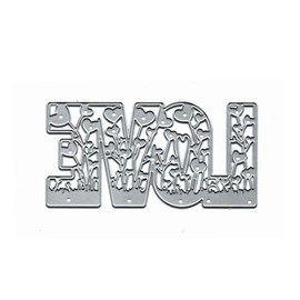Valentine's Day Love Heart Metal Die Cuts,Spring Sunflower Frame Leaf Cutting Dies Cut Stencils for DIY Scrapbooking Album Decorative Embossing Paper Dies for Card Making