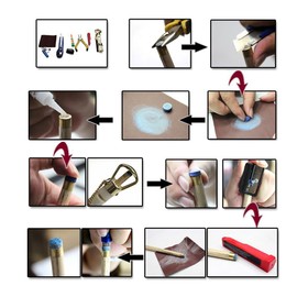 Master Set of 50 Slip On Pool Billiard Cue Tips - 13mm