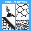 SHENKENUO Rear Trunk Envelope Style Mesh Cargo Net for DODGE