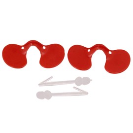 50PCS Pack PinlessEye Glasses Pheasant Poultry Blinders Spectacles Anti Pecking Goggles