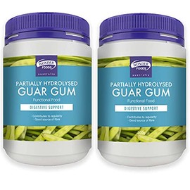 Wonder Foods Partially Hydrolysed Guar Gum 300g - Pack of 2 Units