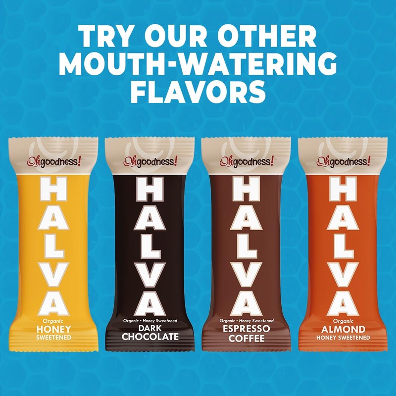 Oh Goodness! Organic Halva Bars - Paleo Approved - No