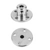 4Pcs 6mm Flange Coupling Connector, Rigid Guide Model Coupler Accessory,