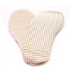 pbezler Winter Insoles Wool Felt Lambskin E16, gold