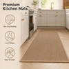 Washable Kitchen Runner Rug for Floor Protection – Non-Slip Faux