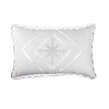 Rj Products Cotton 100 TC Pillow Cover, Full, White, 4