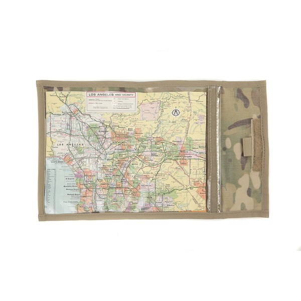 Raine Secure Seal Individual Map Case - Fits BDU pockets- 7"x9" Viewing Area