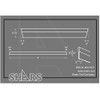 Shars 1/8 x 3/4 x 5" HSS P Type Cut-Off