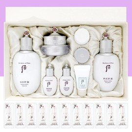 The Who Gongjinhyang Seol Whitening Cosmetics Set (+Essence Sample Special Project) Skin Lotion Cream / 더 후 공진향 설 미백 3종 화장품 세트 (+에센스 샘플 특별 기획) 스킨로션크림