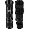 Blitz Dipped Foam Shin & Instep Guards - Black -