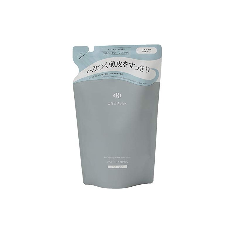 Off&Relax OR Spa Shampoo Refreshing Cassis & Muguet Scent, Refill,