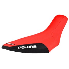 Enjoy Mfg 2003-2007  Polaris Predator 500 seat cover BLACK SIDES / RED TOP POLARIS #225B