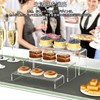 XMSSAA Clear Acrylic Display Stand, U-Shaped Display Stand, Figures Decoration,