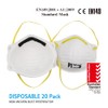 Disposable Respirator Workmate Cup Style P1 Level 20PK AS/NZS 1716:2012