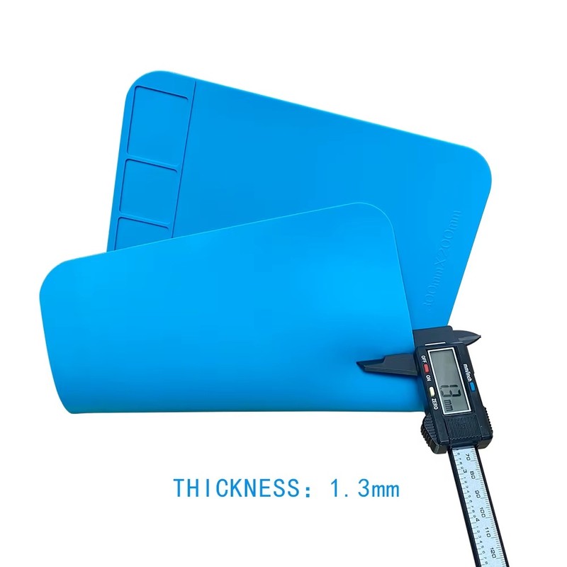 Compartmented Work Mat for Small Parts and Electronics Repair –
