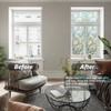 Finnez Window Privacy Film Window Film 3D No Glue Glass