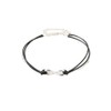 Vurotry Black Anklet Chains for Women Layered Silver Gold Cubic
