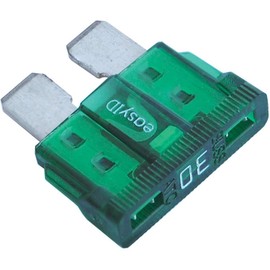 Blue Sea Systems 5298 EasyID Illuminating ATC Fuse - 30 Amp, 2 Pack, Beige