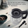 Universal 12-Cup Replacement Coffee Pot, Compatible with Mr Coffee, Black