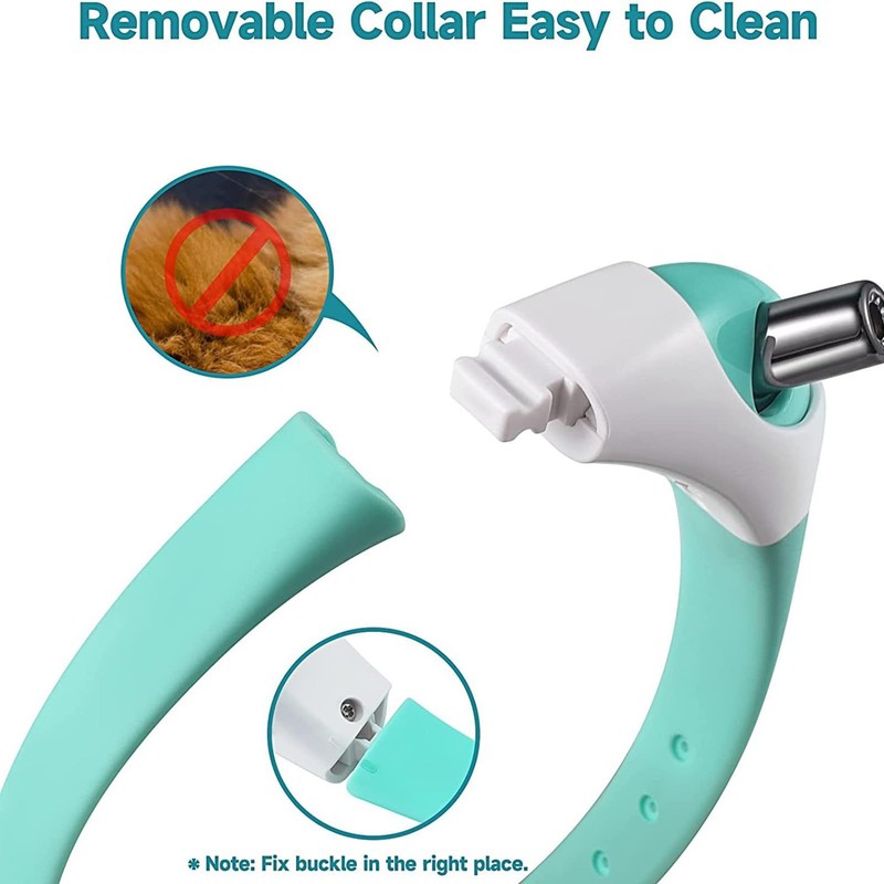 MZINGALL Automatic Cat Toys Laser Collar with Red Light, Interactive