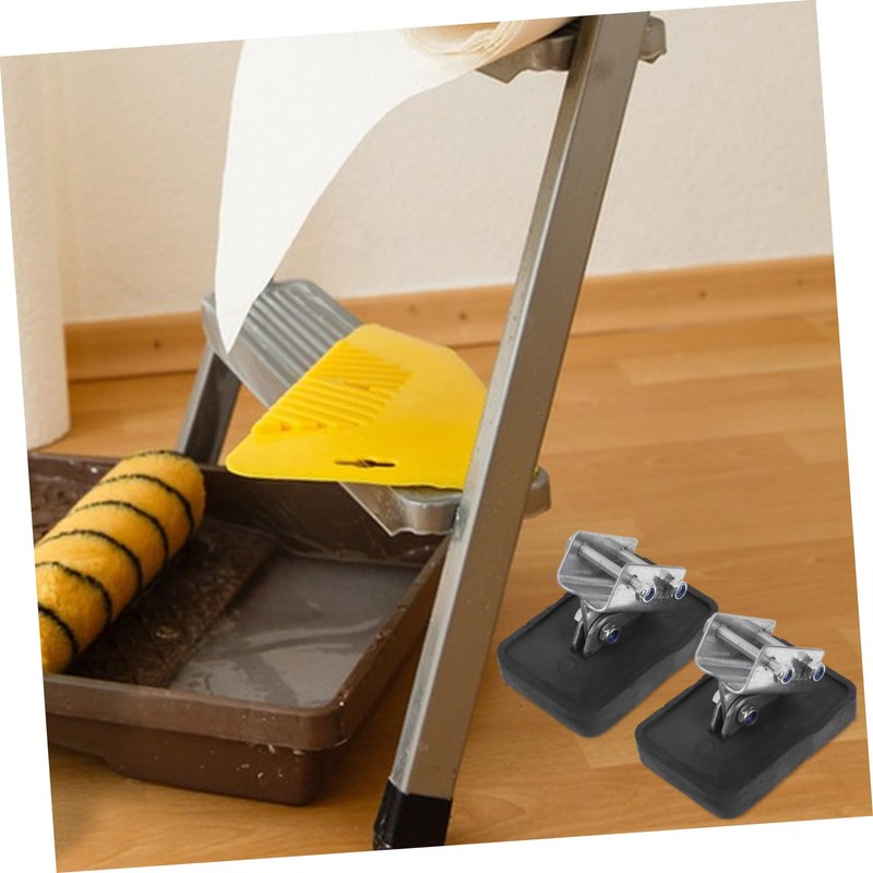 TEHAUX 2pcs Ladder Foot Protector Non Slip Rubber Pads for