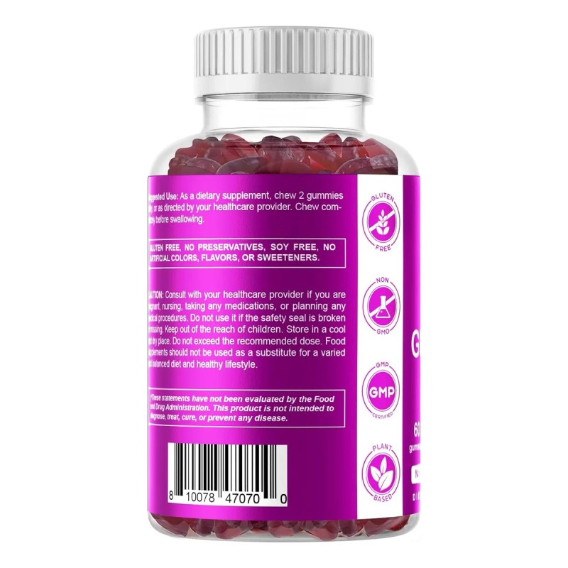 Gomitas De Biotina 10000mcg Vitamatic 60 Gomitas Veganas