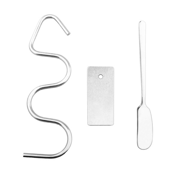 Peanut Butter Stirrer Scraper Set And Butter Spreader Stainless Steel