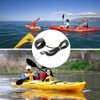2 Pack Gear Kayak Paddle Leash 4mm Kayak Elastic Boating