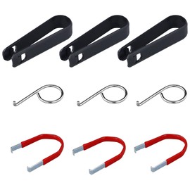 LWMLWM Pack of 9 Wheel Bolt Caps Tool, Wheel Bolt Caps Tool for Assembly and Disassembly, Wheel Bolts Wheel Nut Wheel Bolt Caps, Universal Disassembly Pliers Puller Removal Hook
