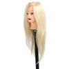 Hair Styling Mannequin Head 85% Real Hair Hairdresser Training Head