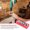 Wekuw Drilling Aid, Drilling Guide Drilling Aid with 6 Socket