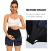 PACBREEZE - Pantalones cortos de maternidad para mujer, con forro