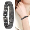 Stainless Steel Bracelet Magnetic Therapy Hand Chain Health Care Jewelry